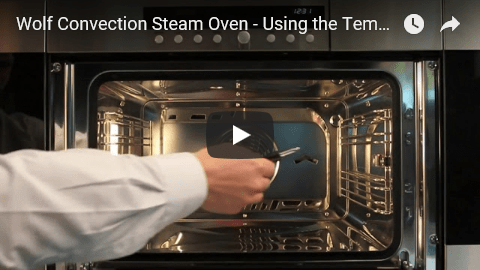 Legacy Convection Steam Oven (Knob Control) Temperature Probe Use | FAQ
